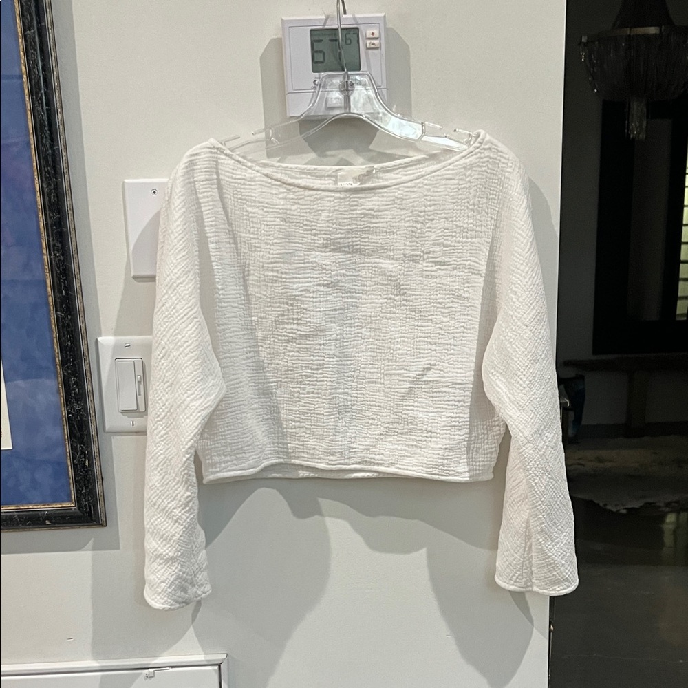The Handloom cropped top O/S